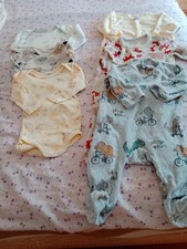 lot de 3 pyjamas + 3 bodys manches longues taille 6 mois TRES BON ETAT