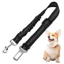 Ceinture Chien Voiture, Harnais de Sécurité pour Chien et Chat en Voiture, Ce...