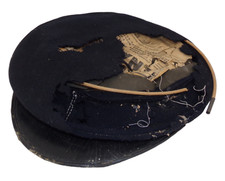 Epave de casquette pour pièces détachées armée de l’air français WW2 France 1940