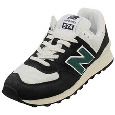 New Balance 574 Noir Blanc -