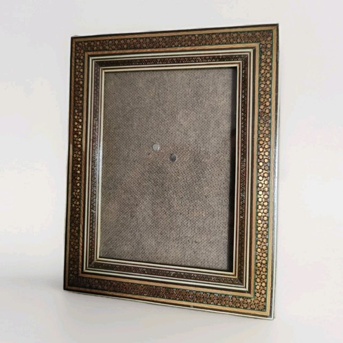 Cadre bois marqueterie - cadre,