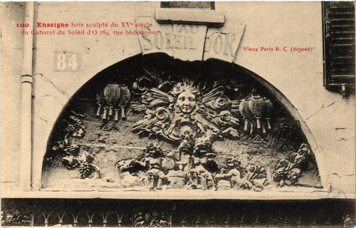 Cpa paris rue - 1e, 84