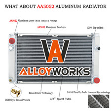 Aluminium Radiateur pour