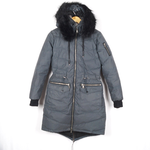 Veste parka capuche - veste, à