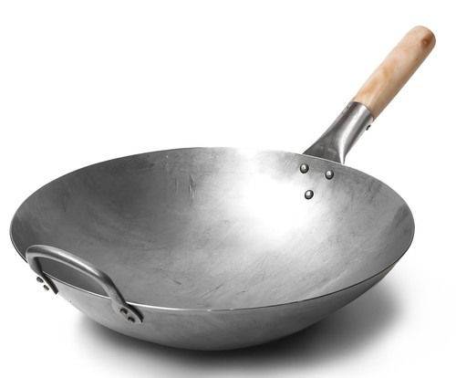 Wok traditionnel acier - wok, en