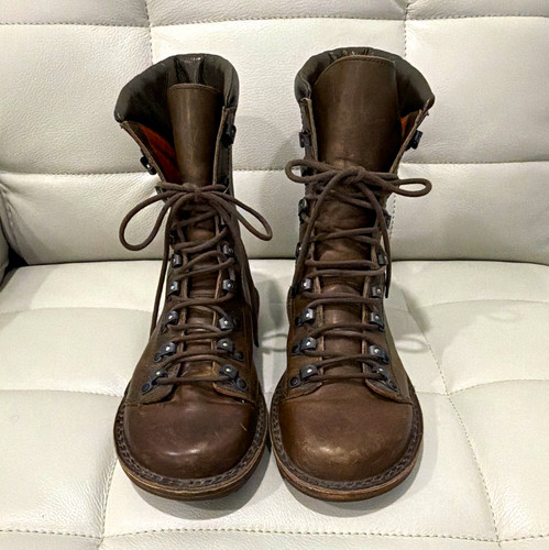 Trippen brown leather - brown, lace-up