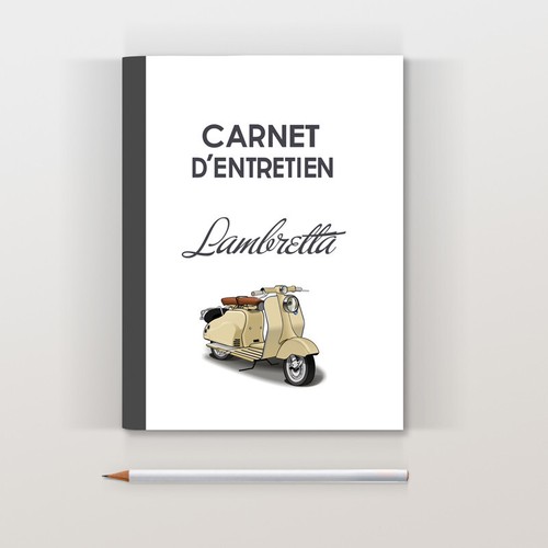 Carnet entretien lambretta - carnet, d'entretien
