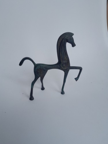 Cheval étrusque bronze - étrusque, en