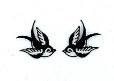 2x Patch ecusson brode