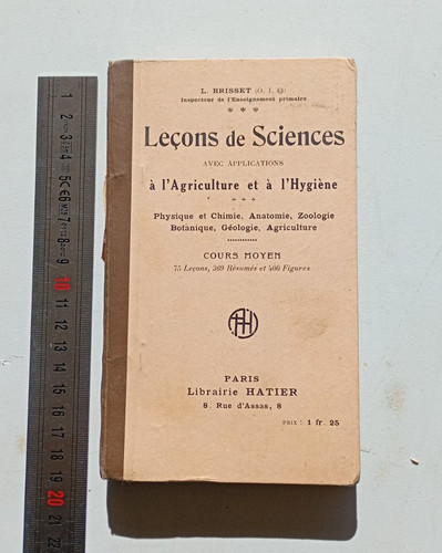 Livre leçons sciences - livre,