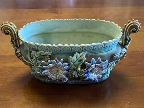 Jardinière barbotine art - jardinière,