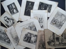 Fort Lot de 12 gravures