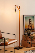 (NEUF) joli Lampadaire design en bois "wild Atmosphera" H 148 cm (jamais servi)