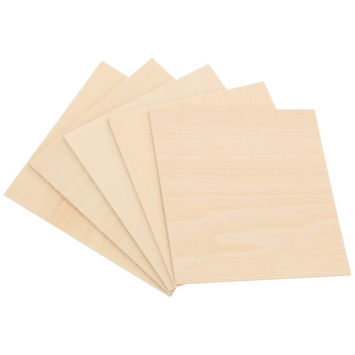 5pcs blanc planches bois - 5pcs, en