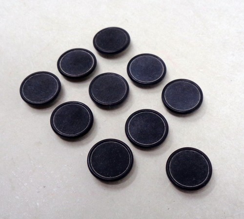 Lot boutons anciens bois - en,