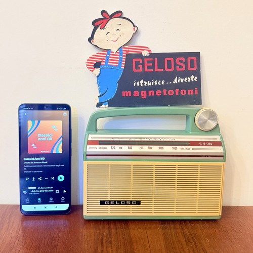 Radio vintage geloso g16 250 - vintage, g16/250