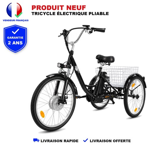 Tricycle électrique pliable - tricycle,