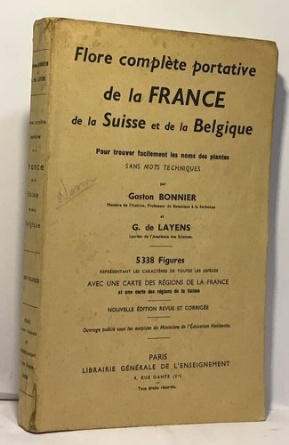 Flore complète portative - , de