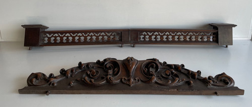 Ensemble frontons anciens - ensemble,