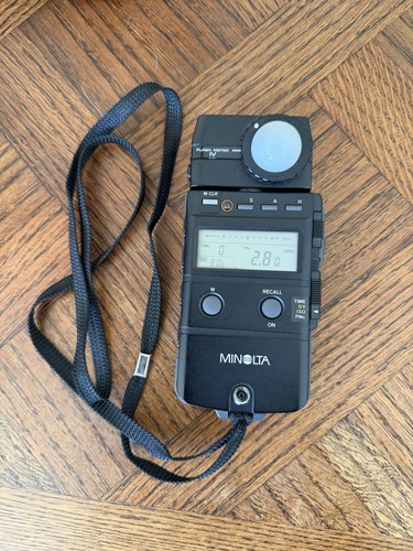 Minolta flash meter - flash,