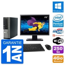 PC Dell 990 SFF Ecran 19"