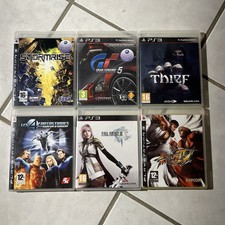 Lot 6 Jeux PlayStation 3 PS3