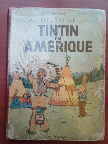 Tintin amérique 4ème - en,