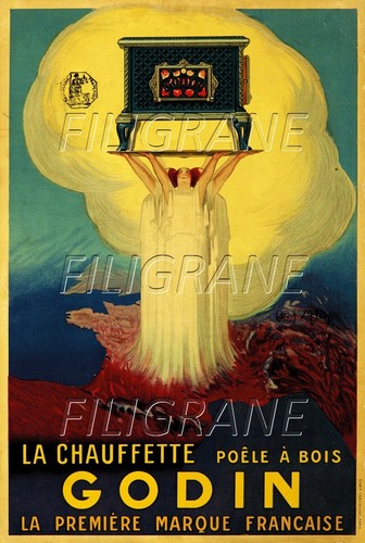 Godin poêle chauffette - godin,
