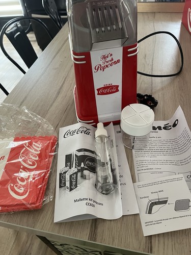 Machine popcorn coca cola - popcorn,