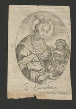 IMAGE PIEUSE Gravure  SAINTE