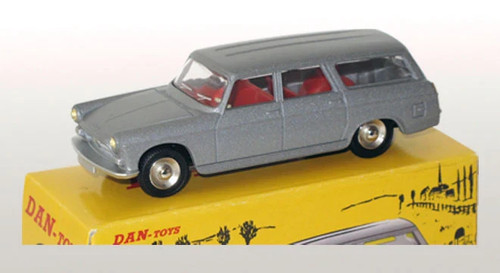 Peugeot 404 break gris - 404,