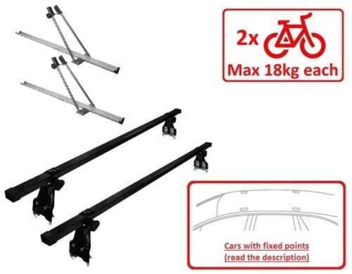Set toit rack vélo - +,