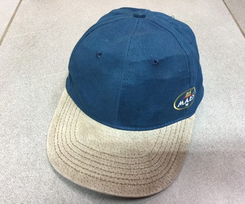 Casquette cap bleue visiere - bleue,
