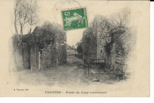 Old postcard 77 PROVINS PORTE DE JOUY EXTERIOR