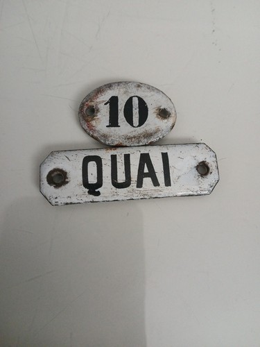 Petites plaques émaillées - petites,