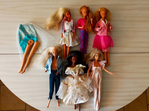 Lot poupee barbie - poupee, vintage