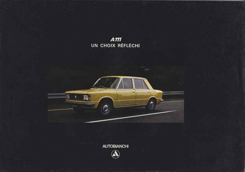 Catalogue brochure autobianchi - catalogue,