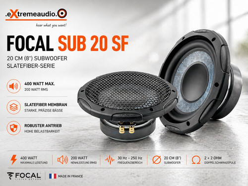 Focal sub woofer chassis - 20,
