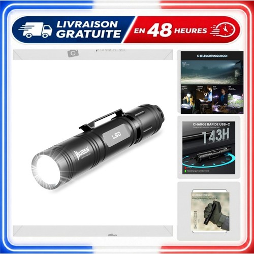 Wuben l50 lampe torche led - lampe,