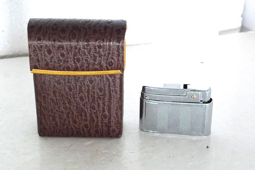 Etui cigarettes lézard ou - cigarettes,