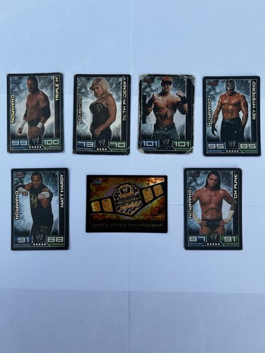 Lot champion foil wwe slam - lot, /