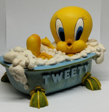 Original Tirelire Figurine Titi Résine Warner Bros Looney Collection Tweety 1999
