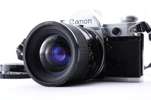 Canon silver tamron - ae-1,