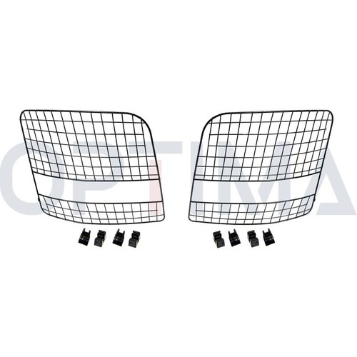 Grille protection phare - de,