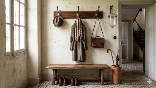 Ancien porte manteaux - ancien,