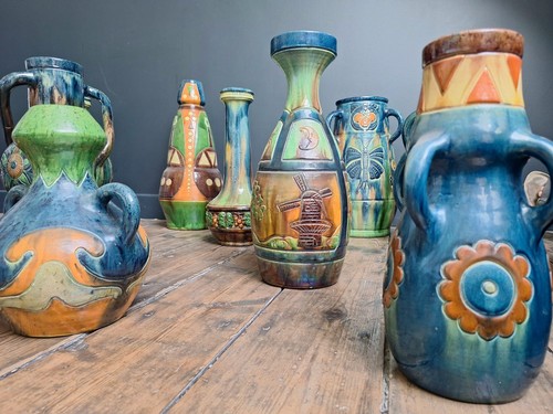 Vases poteries flamandes - vases,,