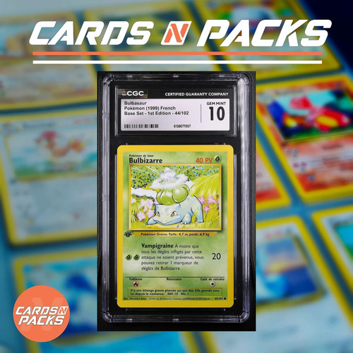 Carte pokemon bulbizarre - pokemon,