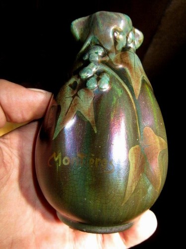 Montieres art nouveau vase - art,