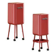 Poubelle à roulettes robuste