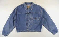 Mens VINTAGE LEVIS 70501 04 14 TYPE 1 TRUCKER JACKET size XXL  X X Large Denim